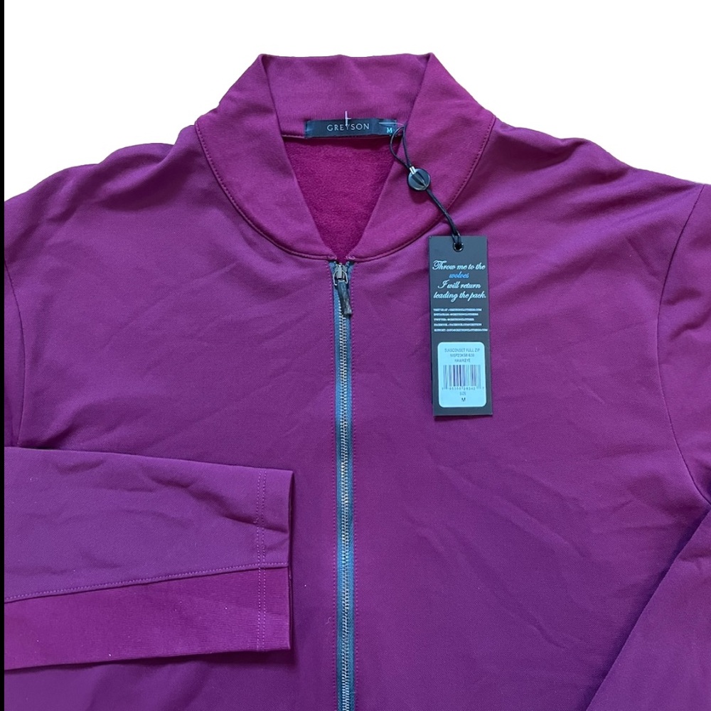 Greyson‎ Golf Siasconset Hawkeye Full Zip Jacket Men’s Medium New NWT